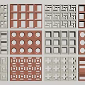 Cement partition 3d model