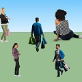 Character Multiplayer Role 3d model