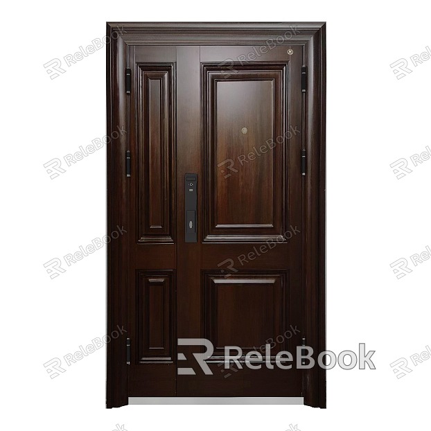 Entrance door double door door security door villa door model