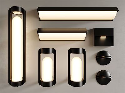 Modern Wall Lamps 3d model