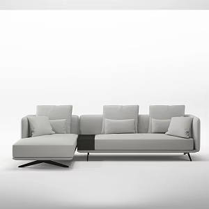 modern corner sofa leisure sofa 3d model