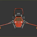 Jet Motorcycle Sci-Fi Motorcycle Concept Motorcycle Flying Car Space Flying Car Space Motorcycle 3d model