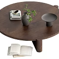 Quiet tea table 3d model