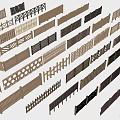 Various Fence Designs Including Wooden And Metal Styles For Outdoor Spaces