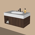 Modern Bathroom Cabinet Bathroom Cabinet 3d model