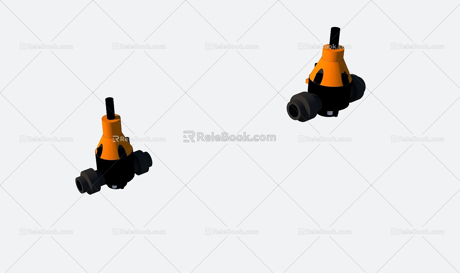 Safety valve 3d model