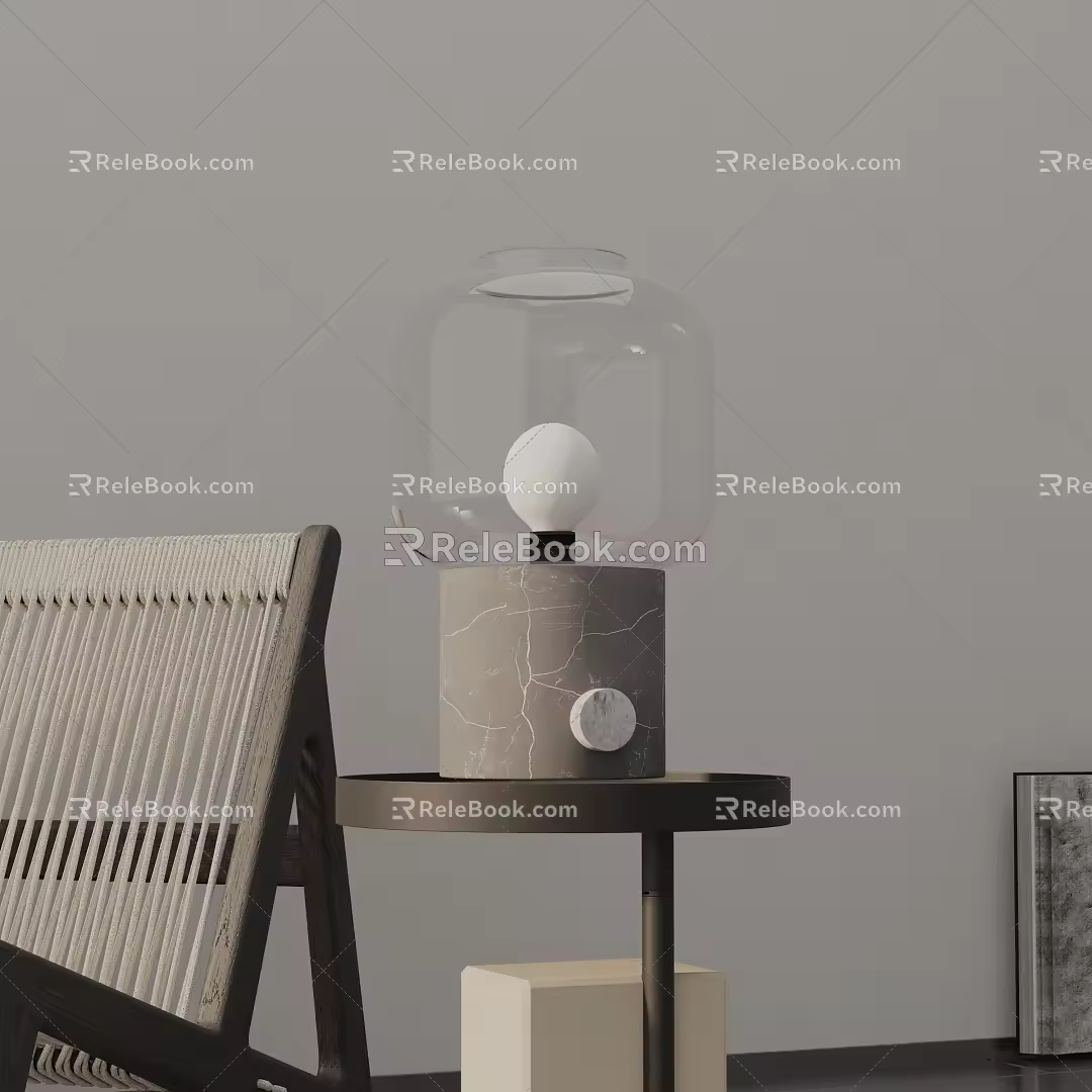Table lamp 3d model