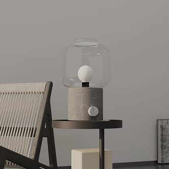 Table lamp 3d model