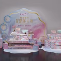 Wanrou Shiyue Huayang Beauty Pants Display With Ultra Thin Breathable Comfortable Skin Friendly Stacked Products