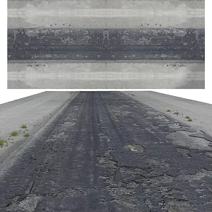 Industrial LOFT Pavement Highway 3d model