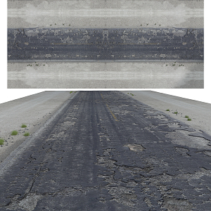 Industrial LOFT Pavement Highway 3d model