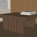 Middle Ancient Style Coffee Table 3d model