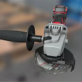Heavy Duty Angle Grinder Power Tool With Ergonomic Handle And Cutting Disc
