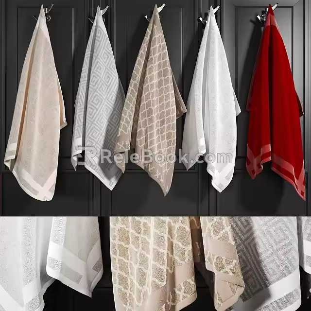 Towel 3d model