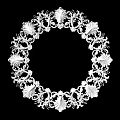 Carved Lamp Panels European-style Carved Building Components Gypsum Line Carved Corner Line Carved Craft Carved Silver Carved Corner Line 3d model