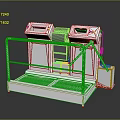 Stainless Steel Industrial Equipment With Control Panel Safety Rail And Pedal Base