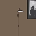 Modern wall lamp reading lamp 3d model