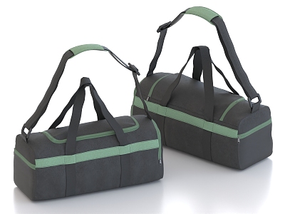 Duffel Bag Duffel Bag Travel Bag Handbag Mountaineering Bag 3d model