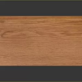 Simple Design Light Wood Wooden Cabinet With Double Doors And Metal Handles