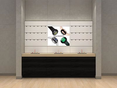 Modern Display Cabinet Samsung Accessories Cabinet 3d model Modern Display Cabinet Samsung Accessories Cabinet 3d model