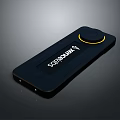 Black Vertech Daily Living Device With Yellow Circle Button And Brand Design
