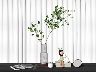 Modern ornaments jewelry ornaments 3d model