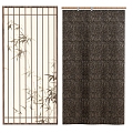 Partition screen curtain 3d model