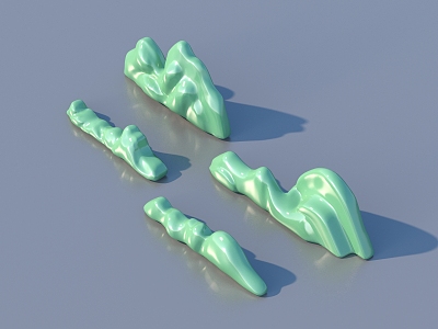 Jade craft ornaments artwork 3d model