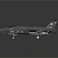 Gray Fighter Jet Model With Open Cockpit And Weapon Attachments Under Wings 3d model