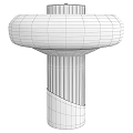 Modern table lamp 3d model