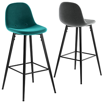 La forma bar stool Nelson 3d model