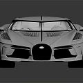 Modern White Sports Car With Sleek Aerodynamic Body Design And Stylish Wheels