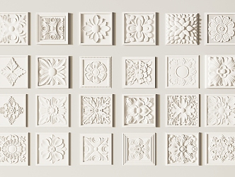 square carved 3d model