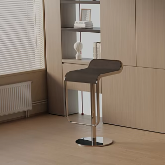 Modern Bar Chair 3d model
