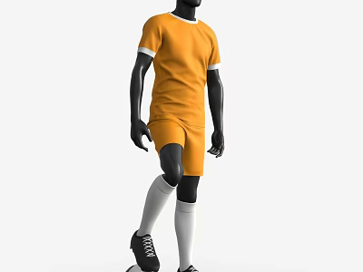 Soccer Model Man 3d model