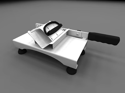 Commercial Paper Cutter Manual Operation Design for Office Business Use with Precision Cutting Base 3d model
