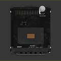 Sony Professional Electronic Device With LCD Screen Interface Ports And Control Knobs