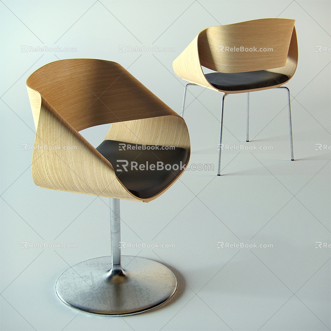 Nastro Emmemobili Bar Chair Bar Chair Stool Leisure Chair Creative Board Chair Board Chair 3d model