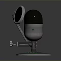 Microphone Amplifier Capacitor Microphone High-end Microphone Wheat Desktop Microphone Broadcasting Microphone 3d model