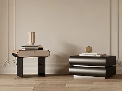 Quiet Bedside Cabinet 3d model