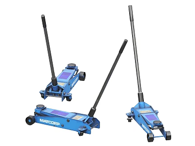 Monarch Blue Heavy Duty Hydraulic Jacks Industrial Equipment For Vehicle Repair 3d model
