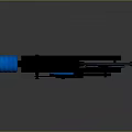 Crossbow Mechanical Crossbow Shift Bow and Arrow Shoot Far Equipment Weapons High-tech Crossbow 3d model