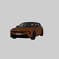 Yellow Modern Crossover Car Exterior With Black Wheels And Sleek Design