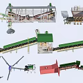 Industrial Functional Vehicles With Conveyor Systems Mechanical Arms And Material Handling Equipment