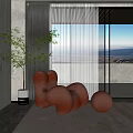 Modern Lazy Sofa 3d model