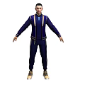 Cartoon Man Handsome Boy Anime Boy Character Game Character Game Character Modern Character 3d model
