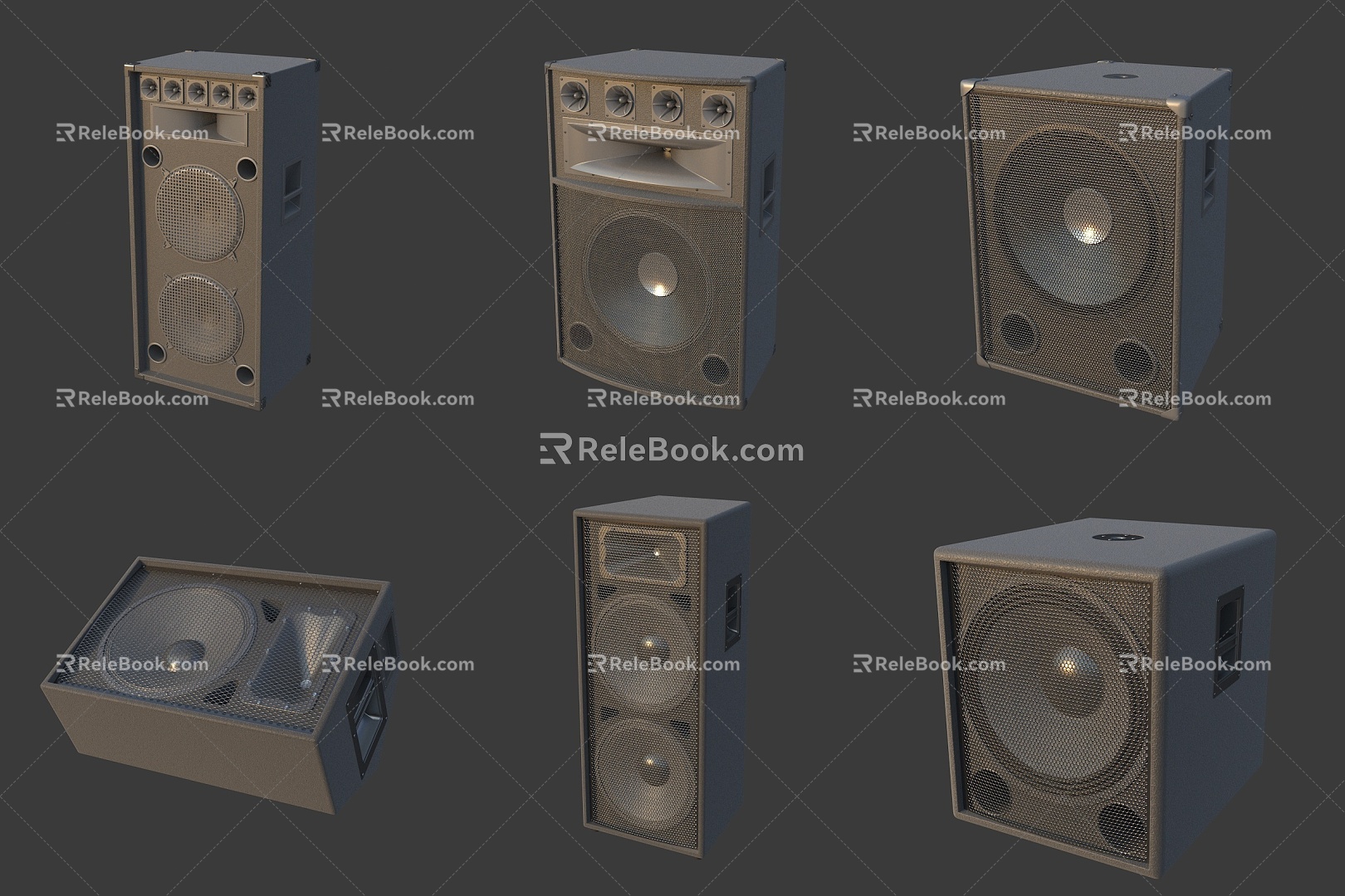 Sound Equipment Bar Equipment 3d model