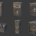 Sound Equipment Bar Equipment 3d model