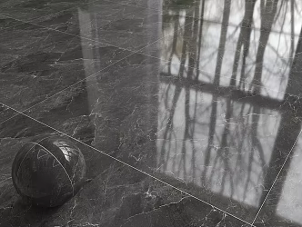 Black Floor Tile Black Marble Stone Floor Tile Black Floor Tile 3d model