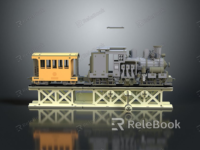 vintage train steam train train carriage locomotive head steam car carriage train vehicle model